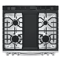 6.3 Cu. Ft. Stainless Steel Gas Range with Smart WiFi - OPEN BOX