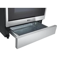 6.3 Cu. Ft. Stainless Smart InstaView® Electric Slide-In Range with Air Fry - OPEN BOX