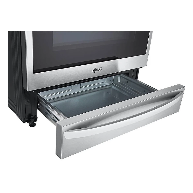 6.3 Cu. Ft. Stainless Smart InstaView™ Electric Slide-in Range with Air Fry - OPEN BOX