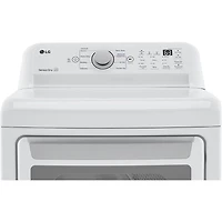 7.3 Cu. Ft. White Top Load High Efficiency Electric Dryer with Sensor Dry - OPEN BOX