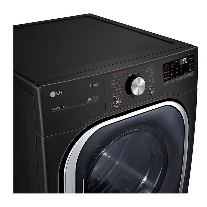 7.4 Cu. Ft. Black Steel Front Load Electric Dryer - OPEN BOX