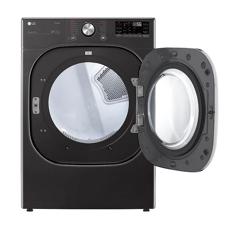 7.4 Cu. Ft. Black Steel Front Load Electric Dryer - OPEN BOX
