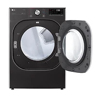7.4 Cu. Ft. Black Steel Front Load Electric Dryer - OPEN BOX