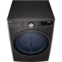 7.4 Cu. Ft. Black Steel Ultra Large Capacity Smart Front Load Gas Dryer