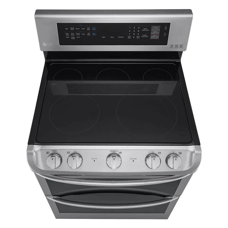 7.3 Cu. Ft. Double Oven Stainless Steel Electric Range - OPEN BOX