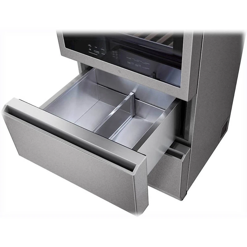 15 Cu. Ft. Stainless Smart InstaView® Wine Cellar Refrigerator