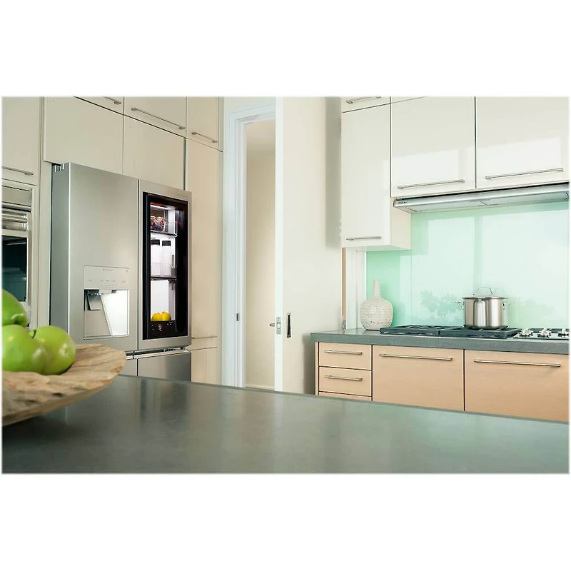 31 Cu. Ft. Stainless Smart InstaView™ Door-in-Door® Refrigerator - OPEN BOX