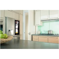 31 Cu. Ft. Stainless Smart InstaView™ Door-in-Door® Refrigerator - OPEN BOX