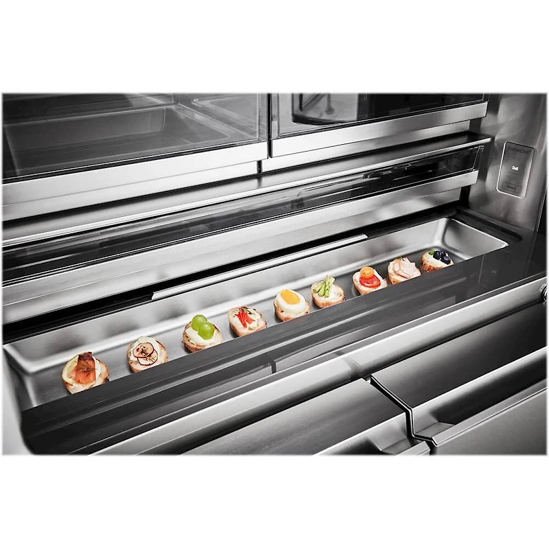 31 Cu. Ft. Stainless Smart InstaView™ Door-in-Door® Refrigerator - OPEN BOX