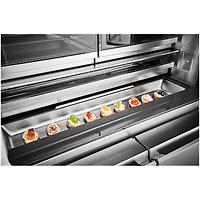 31 Cu. Ft. Stainless Smart InstaView™ Door-in-Door® Refrigerator - OPEN BOX