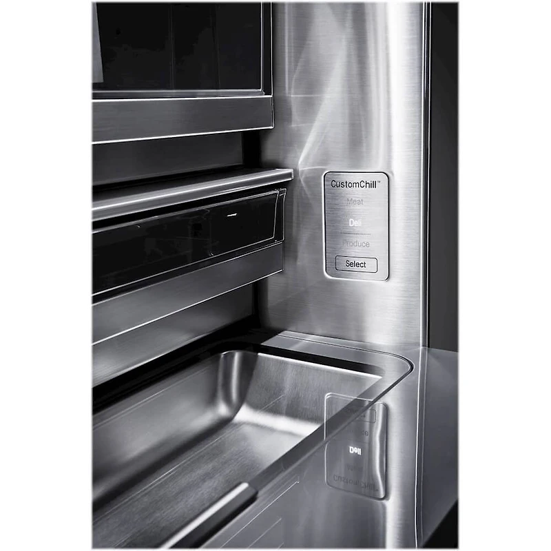 31 Cu. Ft. Stainless Smart InstaView™ Door-in-Door® Refrigerator - OPEN BOX