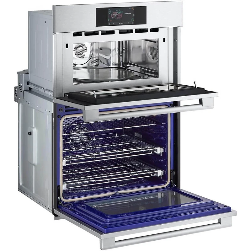 6.4 Cu. Ft. Stainless Combo Smart Wall Oven with Microwave