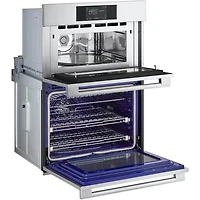 6.4 Cu. Ft. Stainless Combo Smart Wall Oven with Microwave