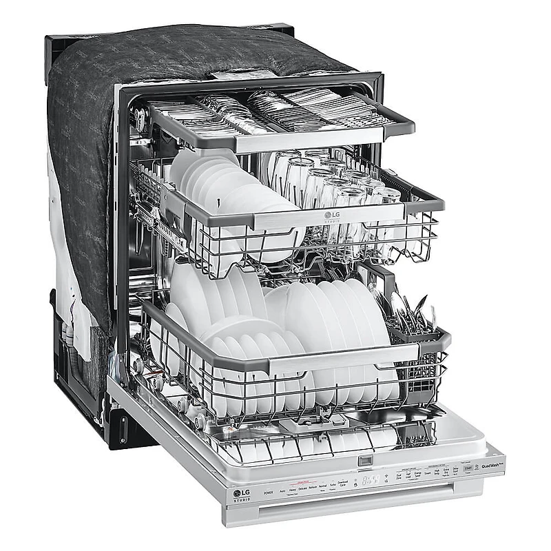 40dB Stainless Top Control Smart Dishwasher