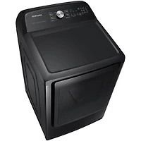 7.4 Cu. Ft. Brushed Black Smart Electric Dryer with Steam Sanitize+
