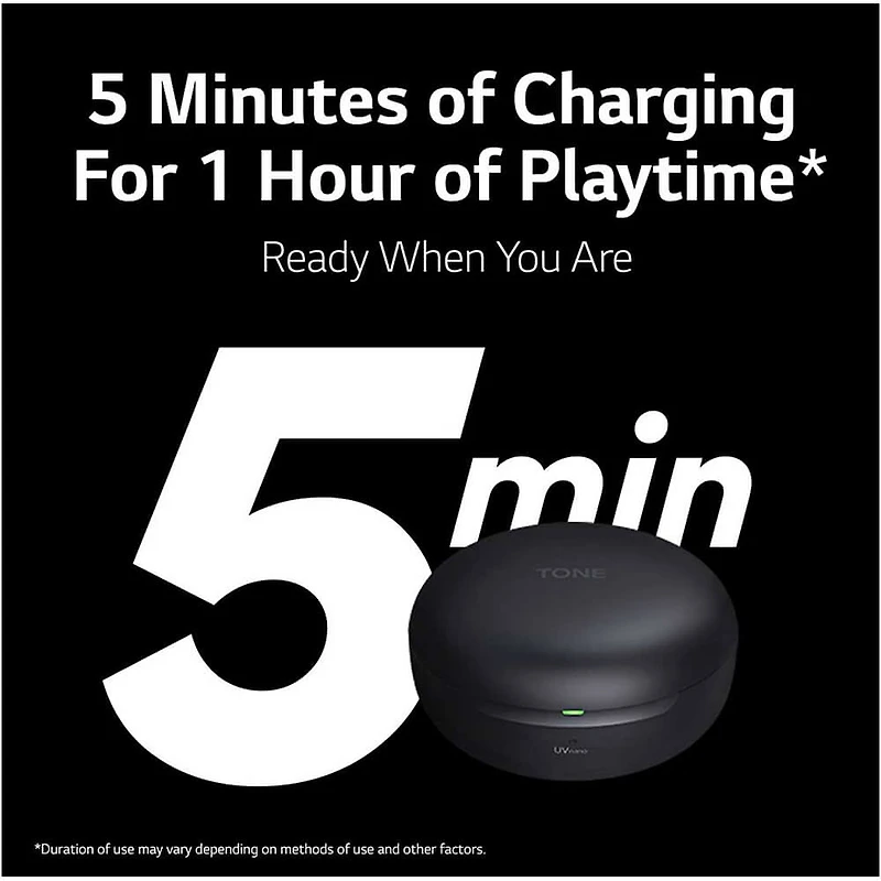 Tone Free FP5 - Enhanced Active Noise Cancelling Bluetooth Earbuds - Black - OPEN BOX