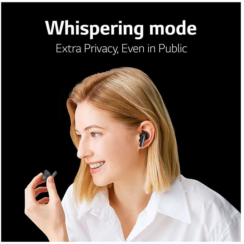 Tone Free FP5 - Enhanced Active Noise Cancelling Bluetooth Earbuds - Black - OPEN BOX