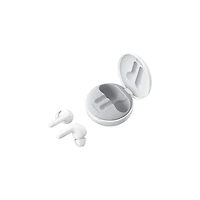 TONE True Wireless Bluetooth® White Stereo Earbuds W/ UVnano Charging Case - OPEN BOX