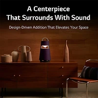 XBOOM 360 Omnidirectional Sound Portable Wireless Bluetooth Speaker - Burgundy - OPEN BOX