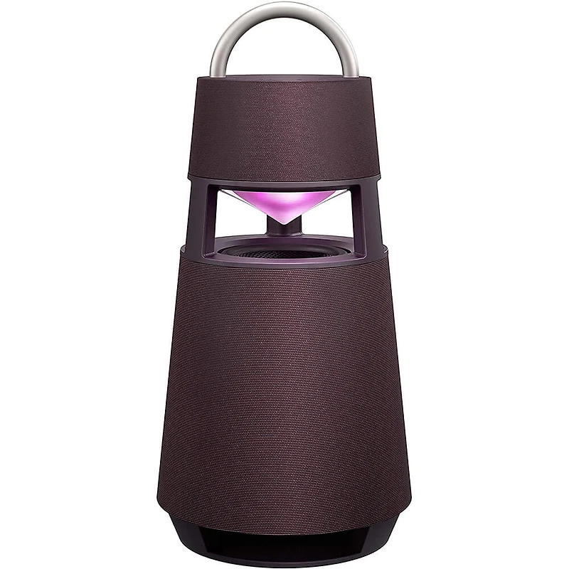 XBOOM 360 Omnidirectional Sound Portable Wireless Bluetooth Speaker - Burgundy - OPEN BOX