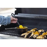 Cast Iron Melting Pot and Silicone Brush