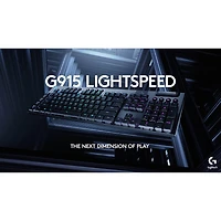 G915 Lightspeed Wireless RGB Mechanical Gaming Keyboard