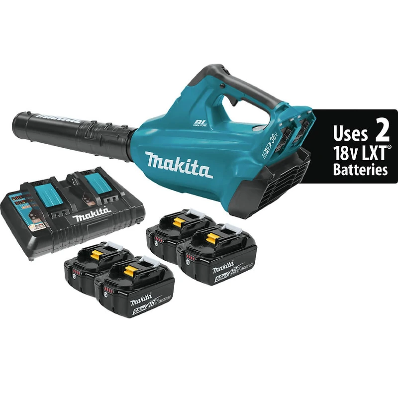 18V LXT Brushless Cordless Blower Kit with 4 Batteries