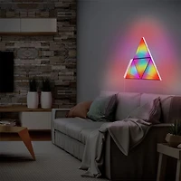 PRISM – Smart Modular 3D LED Art Panels, 4 Panel Starter Kit - OPEN BOX