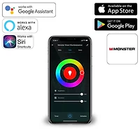 PRISM – Smart Modular 3D LED Art Panels, 4 Panel Starter Kit - OPEN BOX