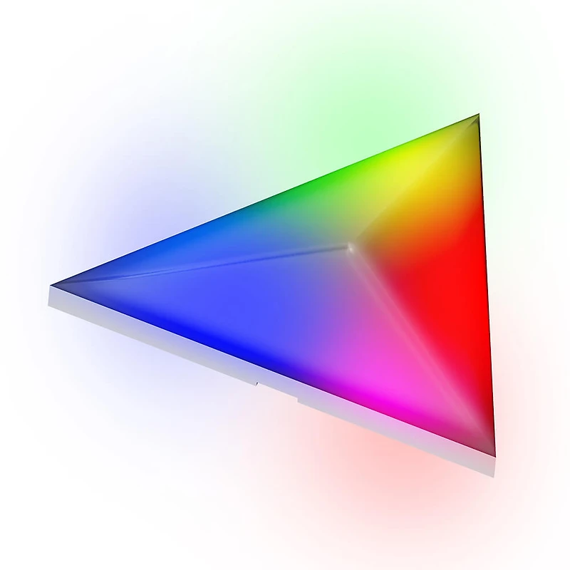 PRISM – Smart Modular 3D LED Art Panels, 4 Panel Starter Kit - OPEN BOX