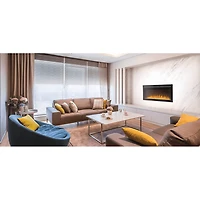 Purview Series 60 inch Wall Hanging Electric Fireplace - OPEN BOX