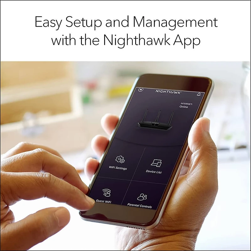 Nighthawk® AX 5-Stream Dual-Band WiFi 6 Router with NETGEAR Armor™