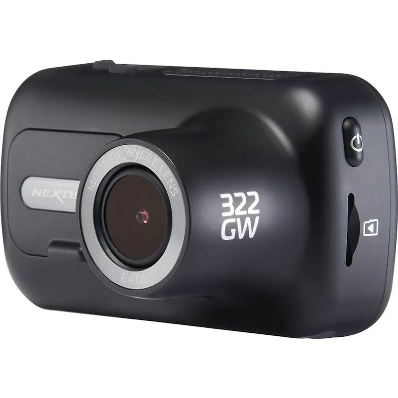 322GW Dash Cam - Full HD, Wi-Fi, GPS, Bluetooth, Parking Mode, Night Vision, Loop Recording, Crash Detection