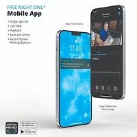 BTD2 Series Bluetooth 8 Channel 1080p DVR & 4 x 1080p Light Cameras with Audio - OPEN BOX