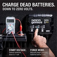 12V 3-Bank, 15-Amp On-Board Battery Charger