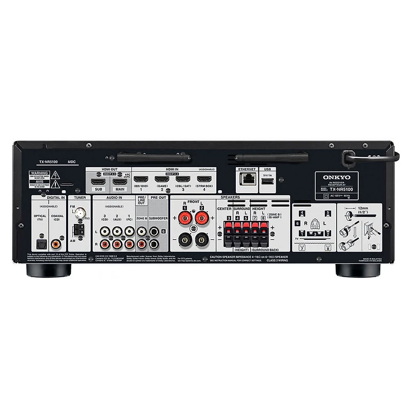 7.2-Channel 8K AV Receiver