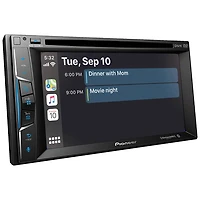 6.2 inch Amazon Alexa, Apple CarPlay™, Bluetooth®, SiriusXM-Ready™ Multimedia DVD Receiver