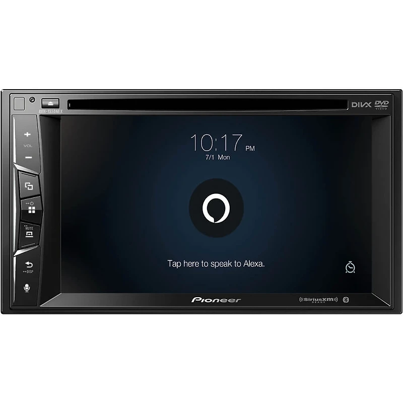 6.2 inch Amazon Alexa, Apple CarPlay™, Bluetooth®, SiriusXM-Ready™ Multimedia DVD Receiver