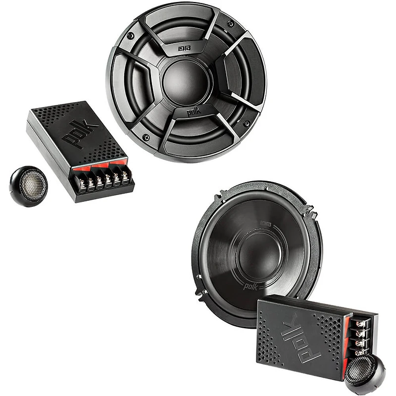 6.5” Component Speakers with Marine Certification