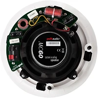 In-ceiling loudspeaker with / inch driver