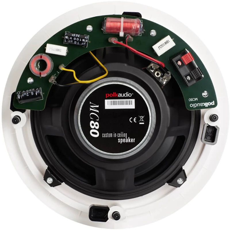 In-ceiling loudspeaker with 8 inch driver