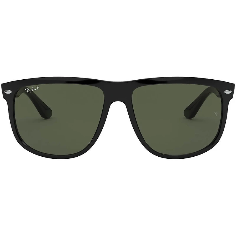 Boyfriend Black Dark Green Plastic Polarized