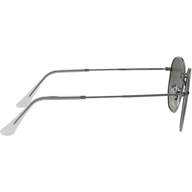 Hexagonal Gunmetal Light Grey Gradient Dark Grey Crystal