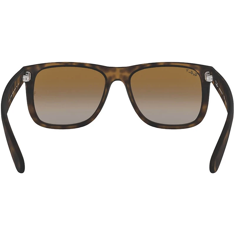 Justin Rubber Havana Grey Gradient Brown Plastic Polarized