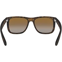 Justin Rubber Havana Grey Gradient Brown Plastic Polarized