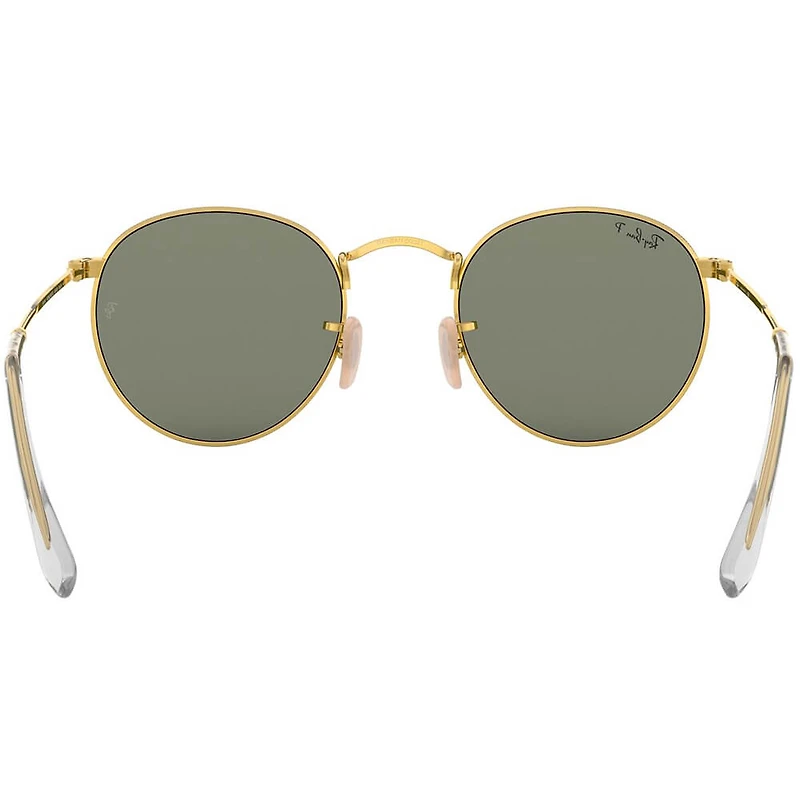 Round Metal Arista Green Crystal Polarized