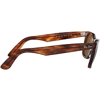 Wayfarer Striped Havana B-15 Brown Crystal