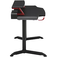 3000 Computer Red Ergonomic Height Adjustable Gaming Desk - OPEN BOX