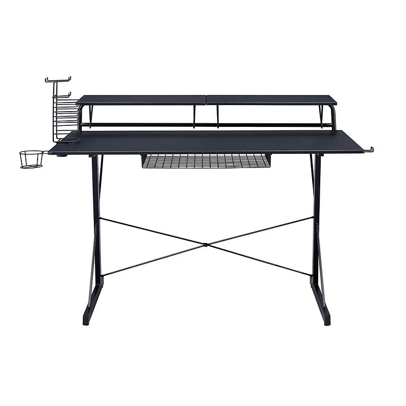 Techni Sport Gaming Desk - Carbon - OPEN BOX