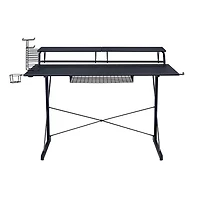 Techni Sport Gaming Desk - Carbon - OPEN BOX